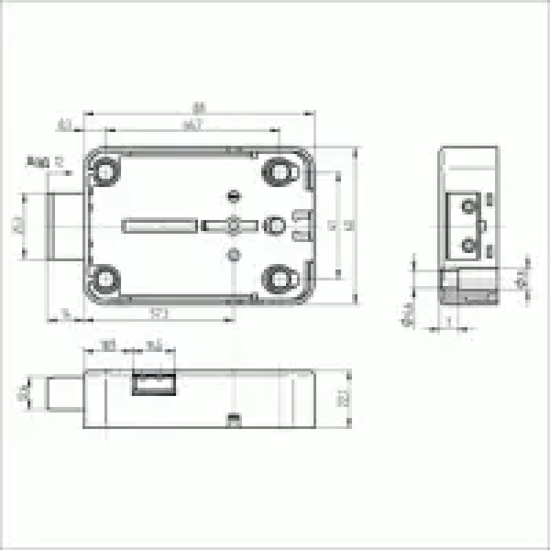 Замок ключовий Mauer President 71111 120 mm