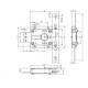 Замок ключовий Mauer 74046