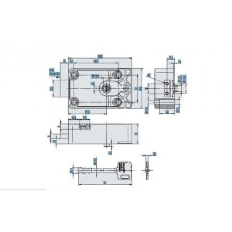 Замок ключовий Mauer 70040 Varos B клас
